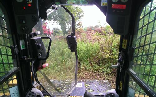 Expertise in the skid loader allows me to complete almost any work, given the proper attachments.