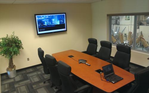 Conference Room 1 After:Tabletop access installed and working great!