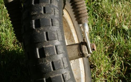 Absolutely filthy, fenders totally destroyed.