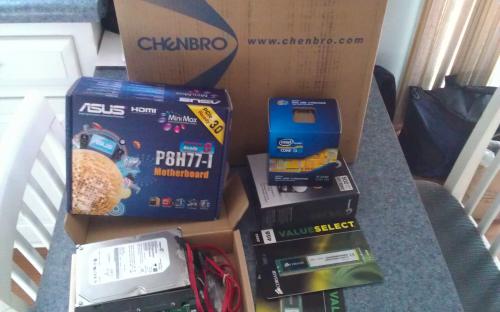 Server supplies for the latest build have arrived!