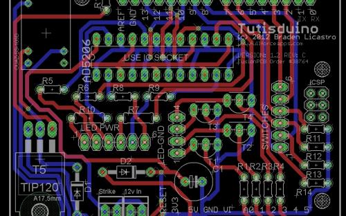 After several versions with significant trace modifications, the PCB is complete.