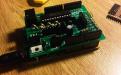 Shield seated on the Freeduino. Tested and works flawlessly!