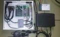 Cable, Telephone, and Ethernet hooked into the panel along with wireless, the cable modem, and battery backup unit.